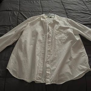 White cotton blouse. 16W